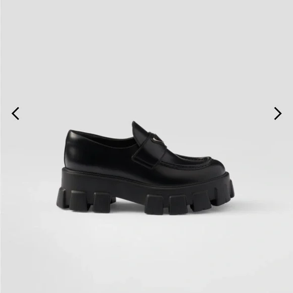 Black Platform Loafers - Picture 10 of 12